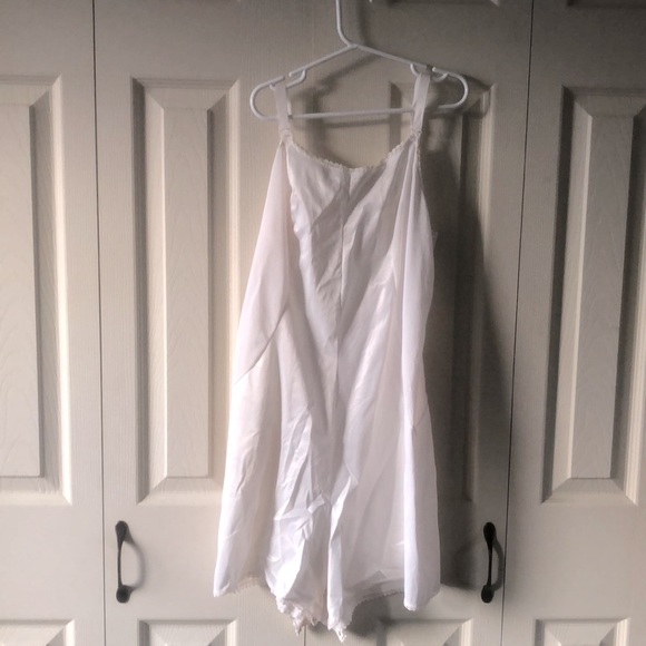 80’s vintage slip dress white size xs - Picture 2 of 2
